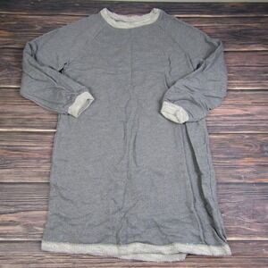 Susina NEW Womens Large Gray Sweater Dress Long Sleeve Soft Comfy